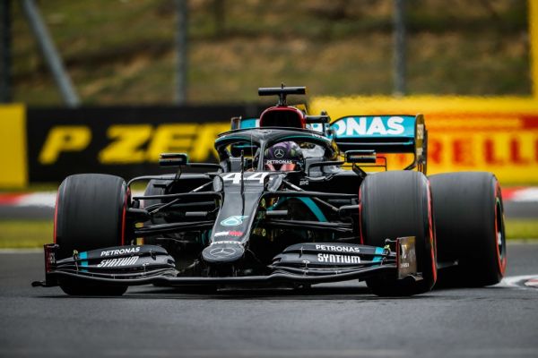 44 HAMILTON Lewis (gbr), Mercedes AMG F1 GP W11 Hybrid EQ Power+, action during the Formula 1 Aramco Magyar Nagydij 2020, Hungarian Grand Prix from July 17 to 19, 2020 on the Hungaroring, in Budapest, Hungary. PHOTO | AFP