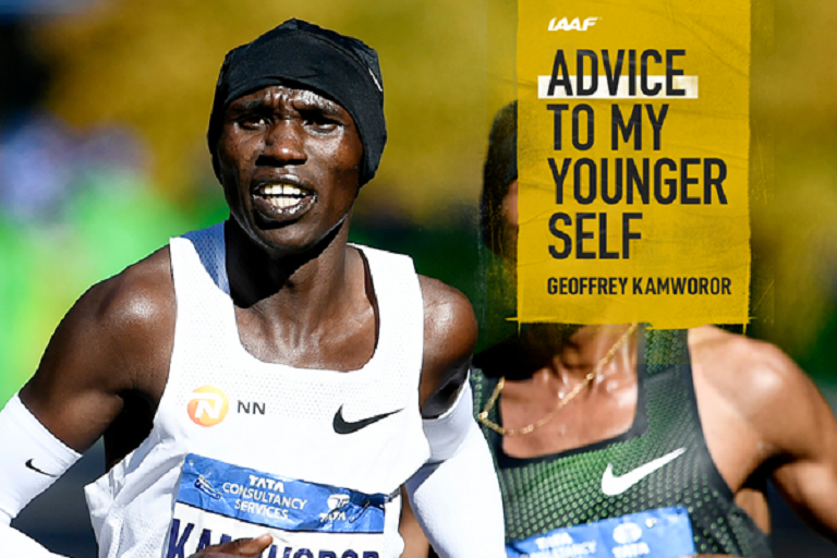  Kenyan distance runner Geoffrey Kamworor.PHOTO/GETTY IMAGES