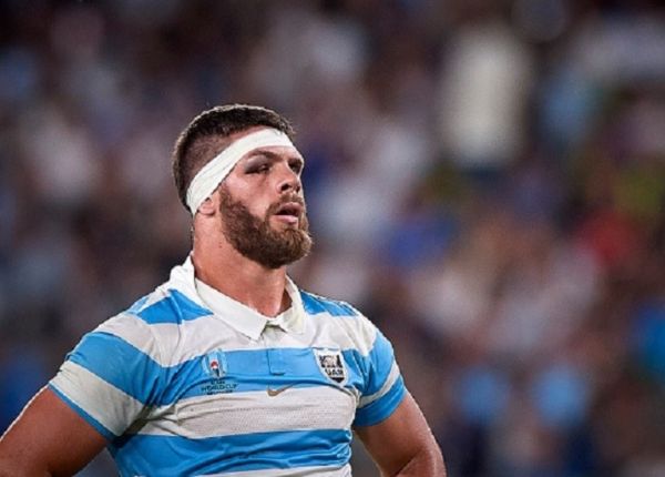  Marcos Kremer of Argentina looks on during the Rugby World Cup 2019 Group C game between France and Argentina at Tokyo Stadium on September 21, 2019 in Chofu, Tokyo, Japan. PHOTO/ GETTY IMAGES