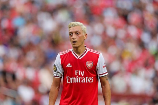  Mesut Ozil of Arsenal during the International Champions Cup fixture between Real Madrid and Arsenal at FedExField on July 23, 2019 in Landover, Maryland. PHOTO/ GETTY IMAGES