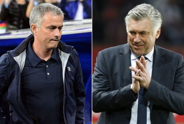 A combination picture shows Real Madrid's Portuguese coach Jose Mourinho (L) and Paris Saint Germain's Italian coach Carlo Ancelotti. Paris Saint-Germain coach Carlo Ancelotti confirmed on May 19 that he wants to leave the French champions to take over at Real Madrid. Real Madrid president Florentino Perez stated on May 20, 2013 that he had not reached an agreement with any coach to succeed Mourinho who will leave Real Madrid at the end of the season. PHOTO | AFP