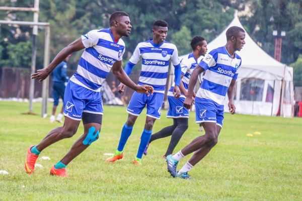 AFC Leopards SC players during a training session. PHOTO | SPN