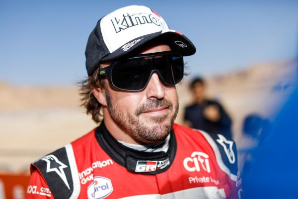 Alonso Fernando (esp), Toyota Gazoo Ragin, Auto, Car, portrait at the arrival of the Dakar 2020, in Qiddiya, Saudi Arabia, on January 17, 2020. PHOTO | AFP