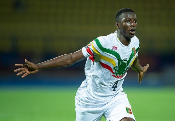 Amadou Haidara of Mali celebrates his goal during the 2019 Africa Cup of Nations Group E match between Angola and Mali at Ismailia Stadium on July 2, 2019 in Ismailia, Egypt.PHOTO/ GETTY IMAGES