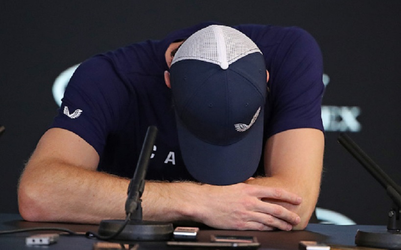 Andy Murray of Great Britain speaks during a press conference ahead of the 2019 Australian Open at Melbourne Park on January 11, 2019 in Melbourne, Australia. PHOTO/GETTY IMAGES