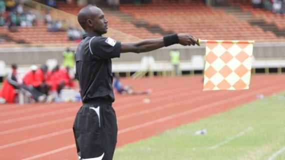 Banned referee Aden Marwa. PHOTO/File