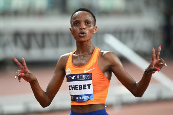 Beatrice Chebet. PHOTO| AFP