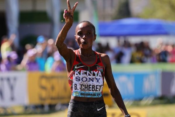 Beatrice CHebet. PHOTO| World Athletics