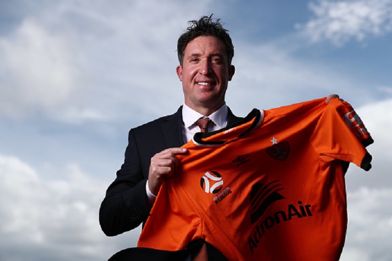 Brisbane Roar new head coach Robbie Fowler poses after a A-League media opportunity at Sea World Resort on April 23, 2019 in Gold Coast, Australia. PHOTO/GETTY IMAGES