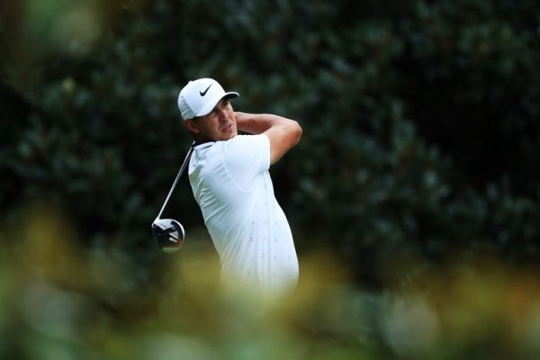 Brooks Koepka of the United States plays his shot from the 17th tee during the second round of the TOUR Championship at East Lake Golf Club on August 23, 2019 in Atlanta, Georgia. PHOTO | AFP