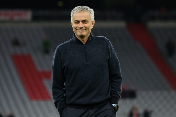 Champions League, season 2019/2020, 6th group match FC Bayern Munich - Tottenham Hotspur 3: 1, coach Jose Mourinho, Tottenham Hotspur. PHOTO | AFP