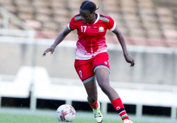 Corazone Aquino of Harambee Starlets. PHOTO | DailyNation