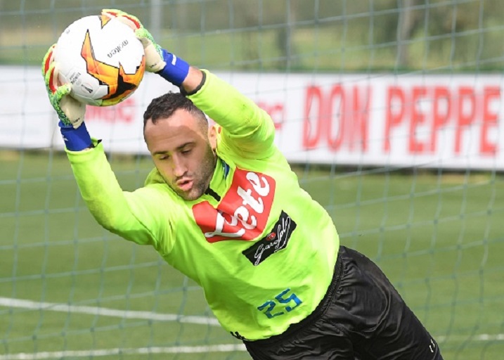 David Ospina during an SSC Napoli Training Session on March 5, 2019 in Naples, Italy. PHOTO/GettyImages