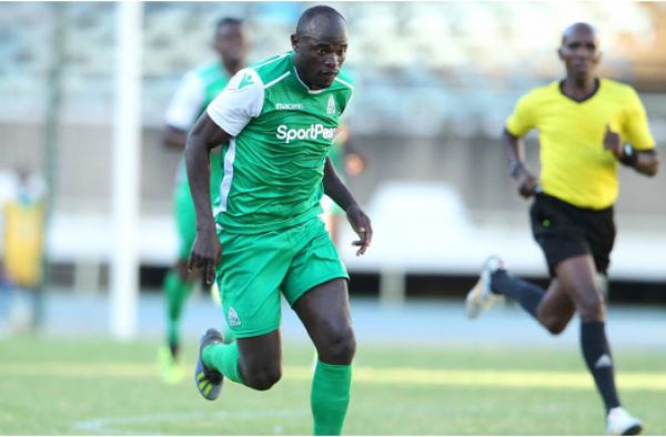 Dennis Oliech during a march for Gor Mahia FC. PHOTO | AFP