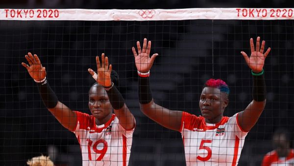 Edith Wisa of Kenya and Sharon Kiprono of Kenya.