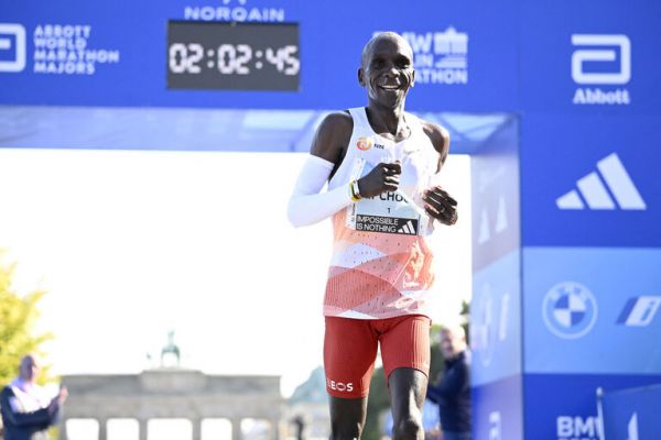 Eliud Kipchoge. PHOTO| AFP