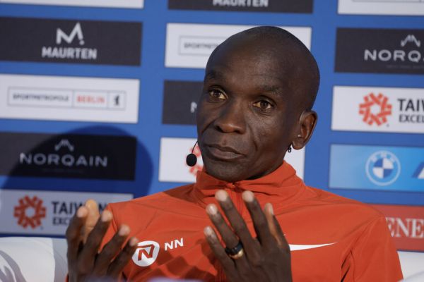 Eliud Kipchoge. PHOTO| AFP