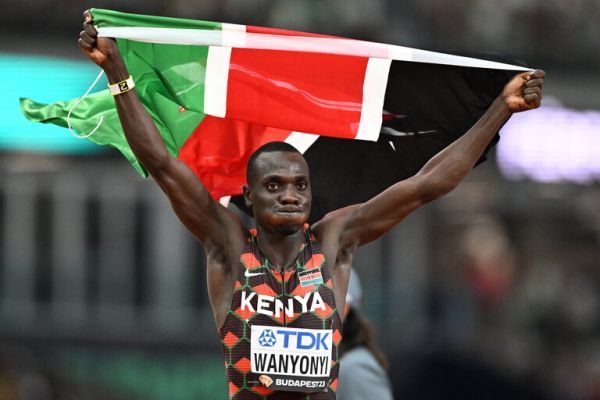 Emmanuel Wanyonyi. PHOTO| AFP