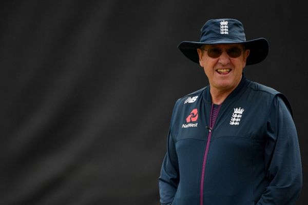 England's head coach Trevor Bayliss attends a training session at Edgbaston in Birmingham, central England on July 10, 2019, ahead of their 2019 Cricket World Cup semi-final match against Australia. PHOTO | AFP