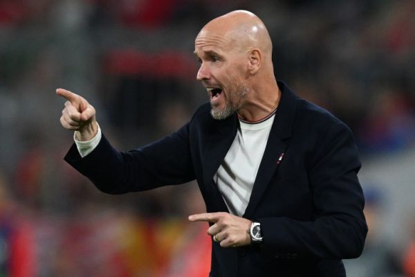 Erik ten Hag. PHOTO| AFP