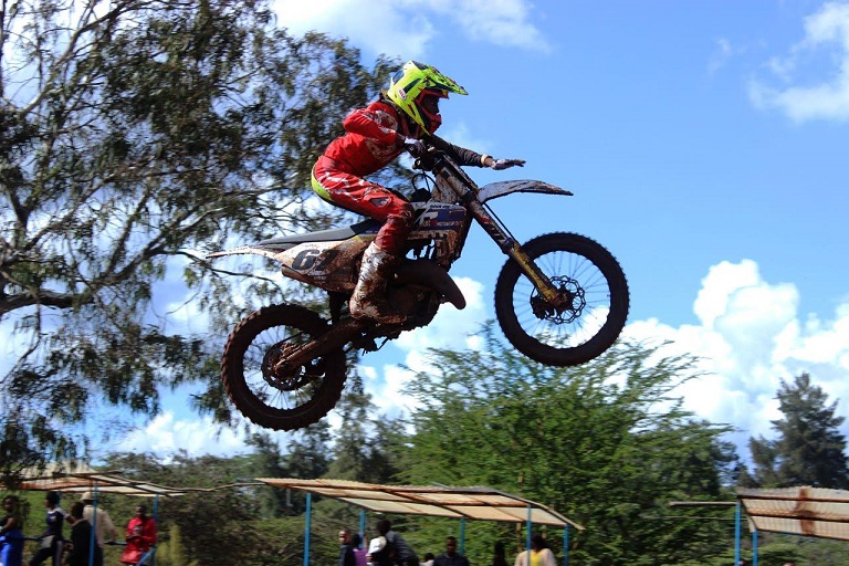 Ethan Nyachae during a past event at Jamhuri Park racetrack in Nairobi. PHOTO/SPN