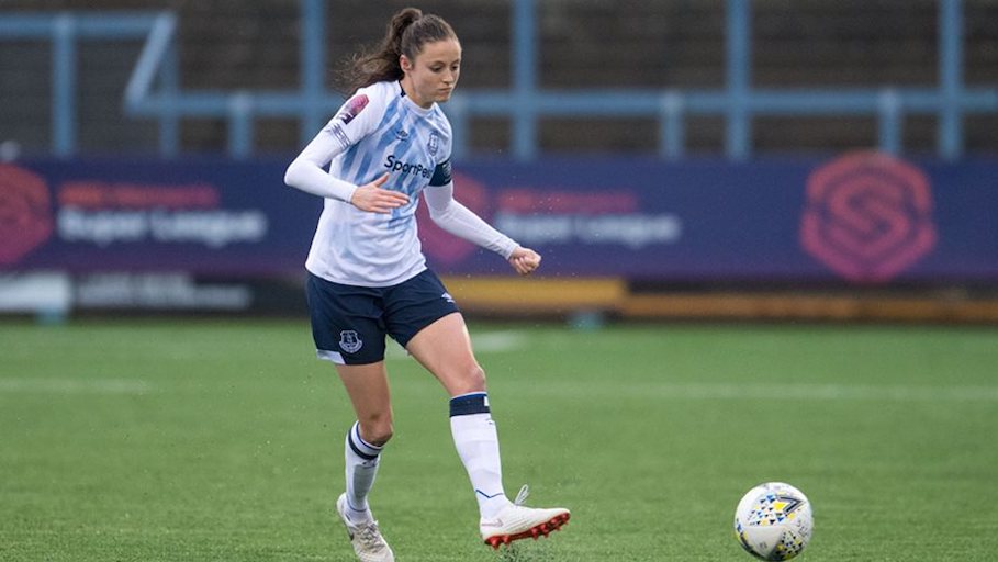 Everton FC Ladies captain, Dani Turner in action. PHOTO/Everton FC