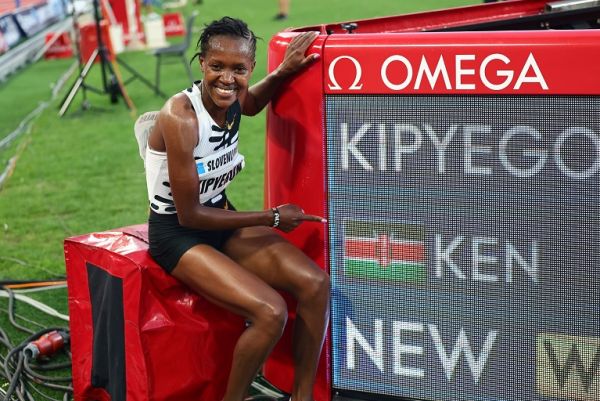 Faith Kipyegon. PHOTO | AFP