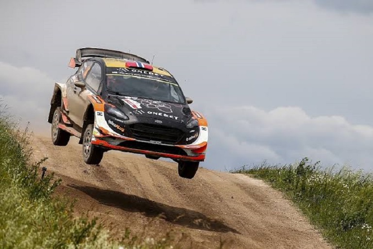 Former Citroen and M-Sport factory driver, Mads Ostberg, who won the Portugal Rally Championships in 2012 with a Ford Fiesta in action. PHOTO/Courtesy