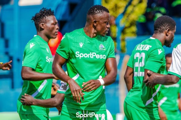 Gor Mahia's Kennedy Onyango in action in a previous match. PHOTO| SportPesa