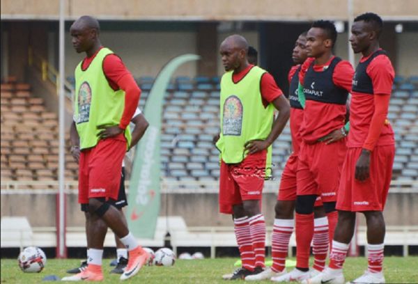 Harambee Stars. PHOTO | CitizenTV