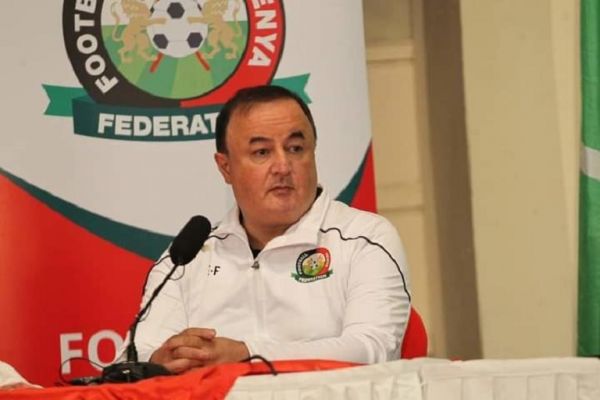 Harambee Stars coach Engin Firat. PHOTO | Courtesy