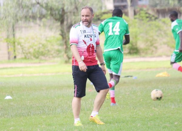 Harambee Stars coach Sebastian Migne. PHOTO/Courtesy