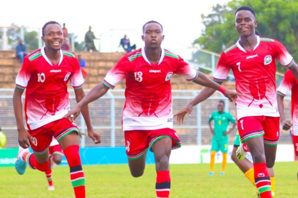 Harambee Stars U20. PHOTO| FKF