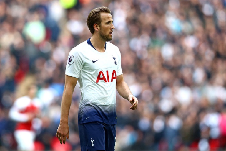 Harry Kane of Tottenham Hotspur during the Premier League match between Tottenham Hotspur and Arsenal FC at Wembley Stadium on March 2, 2019 in London, United Kingdom. PHOTO/GettyImages