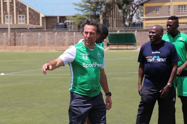 Hassan Oktay, Gor Mahia FC coach. PHOTO/SPN