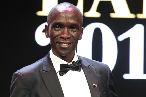 IAAF World Male Athlete of the Year Eliud Kipchoge.PHOTO/IAAF