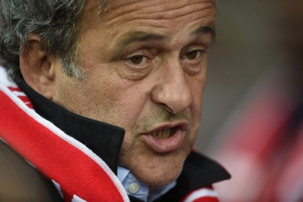 In this file photo taken on May 20, 2017 French former football player and former UEFA head Michel Platini attends the French L1 football match between Nancy (ASNL) and Saint-Etienne (ASSE) at Marcel Picot stadium in Tomblaine, eastern France. Former UEFA boss Michel Platini was placed under custody on June 18, 2019 as part of a French investigation into corruption over the conditions for the awarding of the 2022 FIFA World Cup in Qatar. PHOTO | AFP