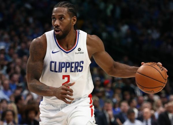 Kawhi Leonard #2 of the Los Angeles Clippers at American Airlines Center on November 26, 2019 in Dallas, Texas. PHOTO | AFP