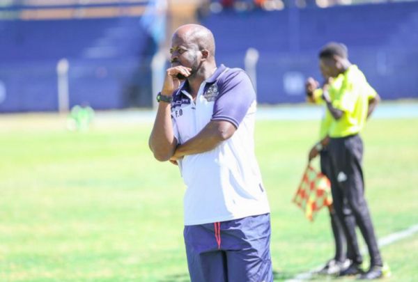 Kenya Commercial Bank FC head coach Frank Ouna. PHOTO/KCBFCTwitter