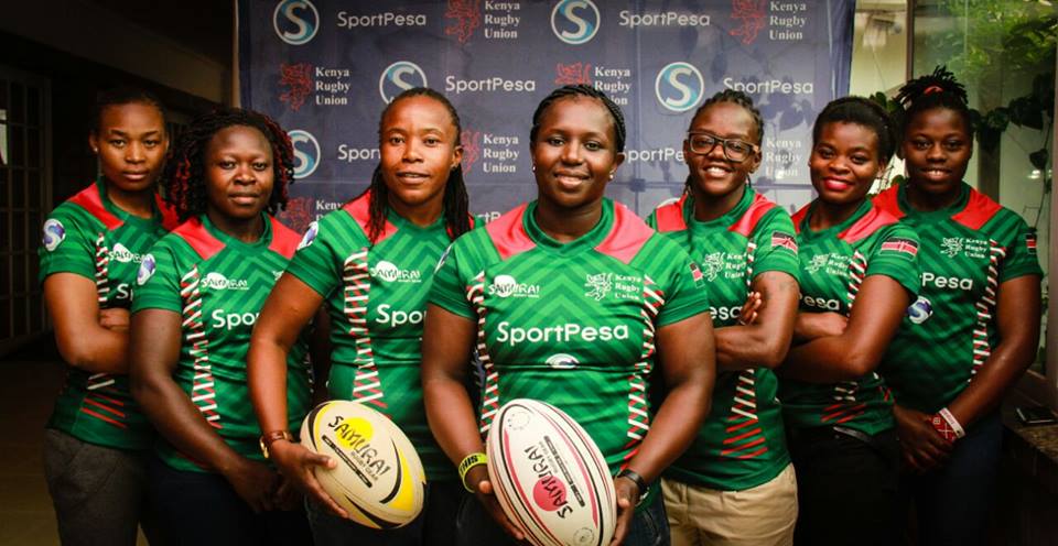 Kenya Lionesses national rugby sevens women team. PHOTO/File