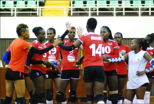 Kenya national womens volleyball team, Malkia Strikers. PHOTO | Daily Nation