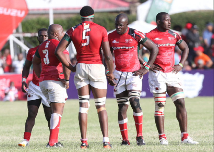 Kenya Simbas players during a recent match. PHOTO/CitizenSports