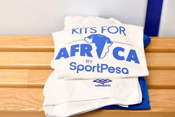 Kits For Africa is a programme launched by technology and entertainment business SportPesa and their European football partners where players and fans donate kits that are ferried to grassroots teams in the continent as a foundation of developing the game. PHOTO/ SPN