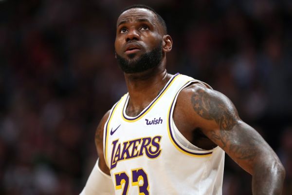 Lebron James #23 of the Los Angeles Lakers plays the Denver Nuggets at the Pepsi Center on December 03, 2019 in Denver, Colorado. PHOTO | AFP