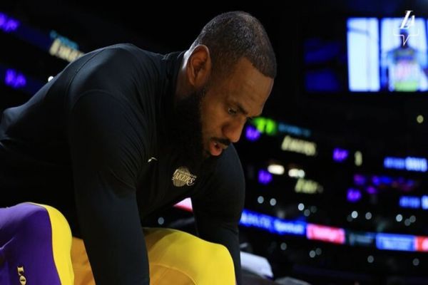 Lebron James. PHOTO| LA Lakers