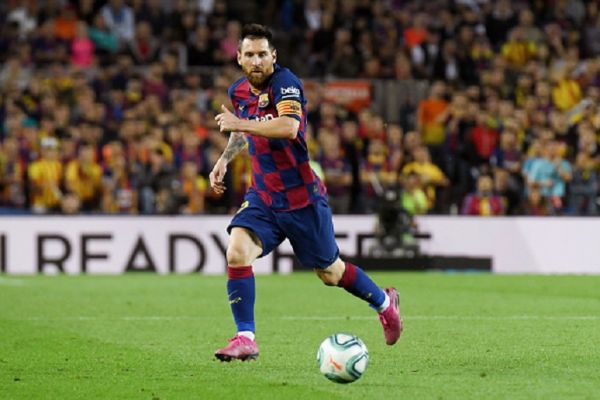 Lionel Messi of FC Barcelona during the Liga match between Barcelona and Sevilla at Camp Nou on October 6, 2019 in Barcelona, Spain. PHOTO/ GETTY IMAGES