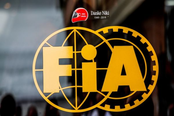 Logo FIA action for road safety, Danke Niki Lauda tribute during the 2019 Formula One World Championship, Grand Prix of Monaco from on May 23 to 26 in Monaco. PHOTO | AFP