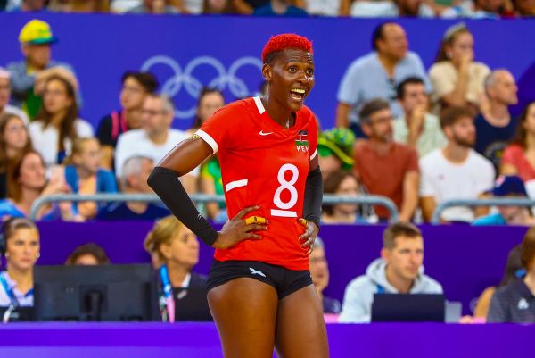 Malkia Strikers captain Trizah Atuka. PHOTO| Kelly Ayodi