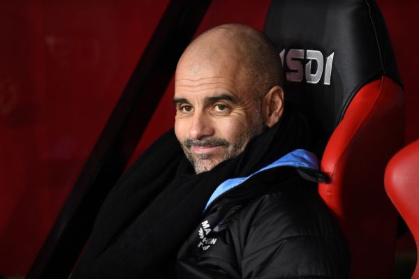 Manchester City's Spanish manager Pep Guardiola reacts ahead of the English Premier League football match between Sheffield United and Manchester City at Bramall Lane in Sheffield, northern England on January 21, 2020. PHOTO | AFP
