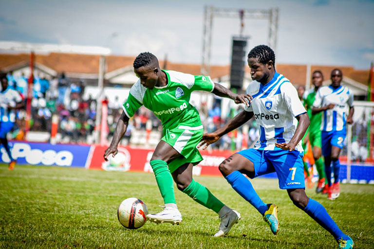 Mashemeji Derby in its full spleandour. PHOTO/File
